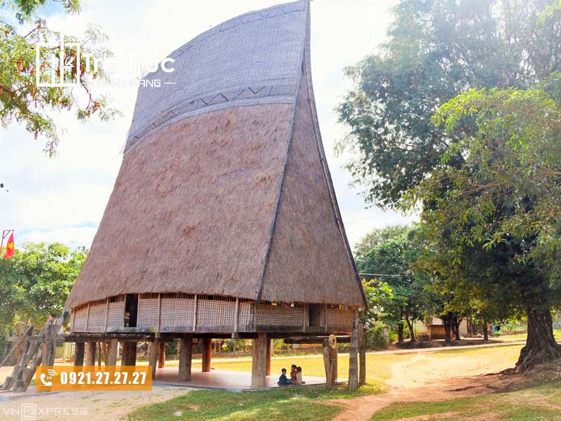Nhà rông Kon Klor Kon Tum với kiến trúc độc đáo  ChuduInfo