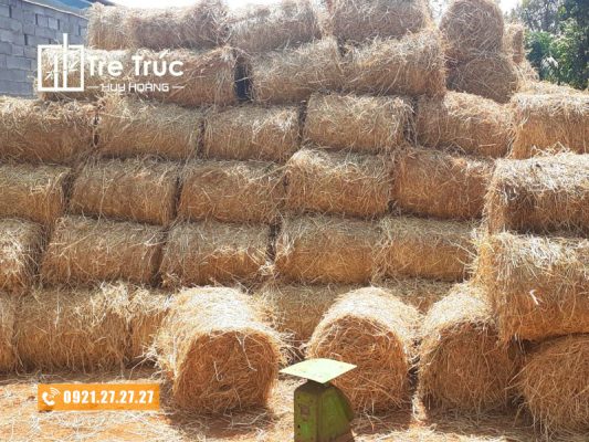 Địa chỉ mua bán rơm cuộn trang trí, rơm khô giá rẻ tại TP.HCM