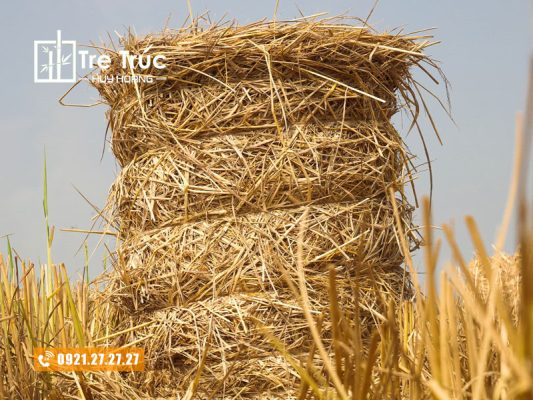 Địa chỉ mua bán rơm cuộn trang trí, rơm khô giá rẻ tại TP.HCM