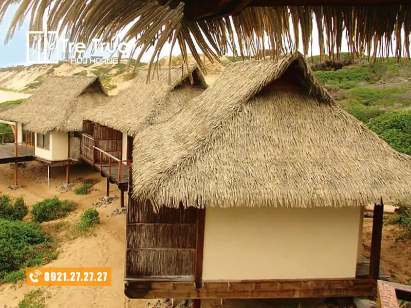 Mái lá dừa nước nhân tạo