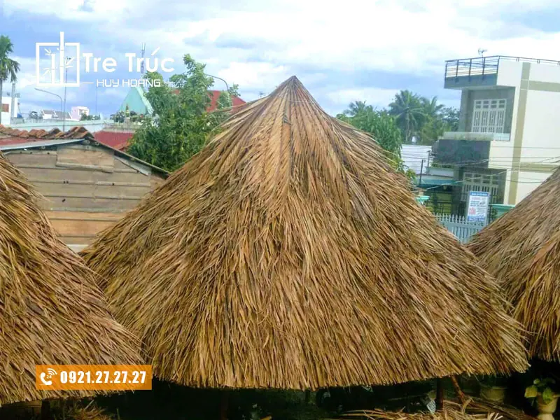 Mái lá dừa nước tự nhiên