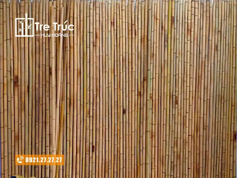 Ốp tường tre trang trí