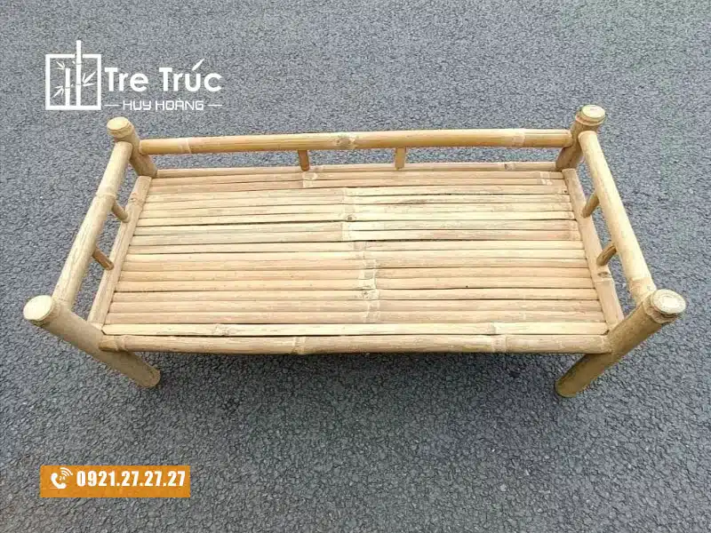 Cách làm kệ sách bằng tre