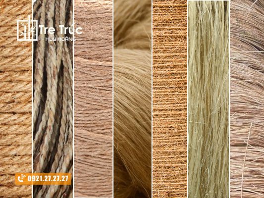 Những loại sợi dây tự nhiên dùng trong handmade decor trang trí