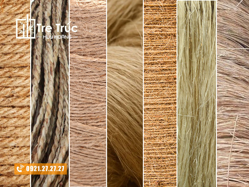 Những loại sợi dây tự nhiên dùng trong handmade decor trang trí