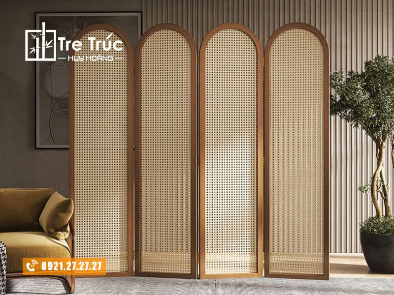 Bình phong mây mắt cáo