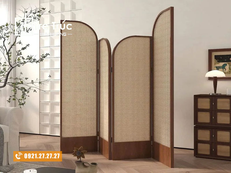 Bình phong mây mắt cáo