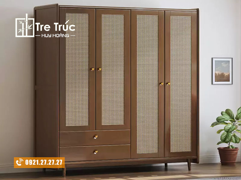 Tủ quần áo cánh mây