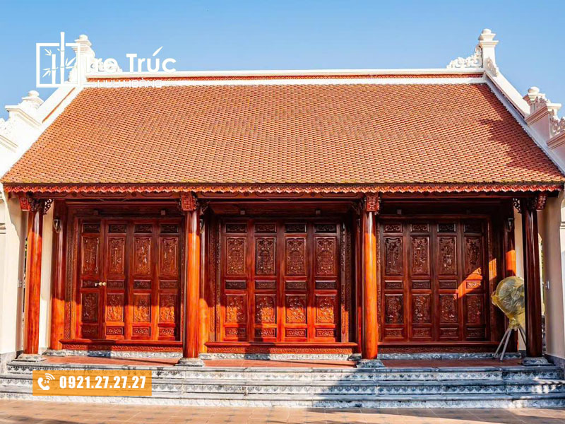 Nhà gỗ 3 gian truyền thống