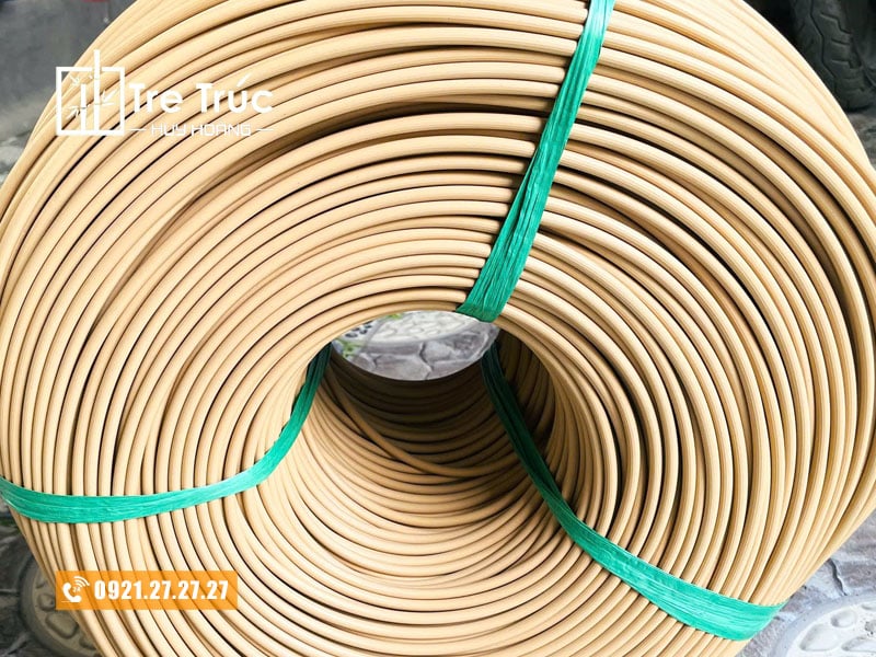 day nhua gia may tron Dây nhựa giả mây tròn