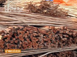 Gỗ bạch đàn lột vỏ trang trí